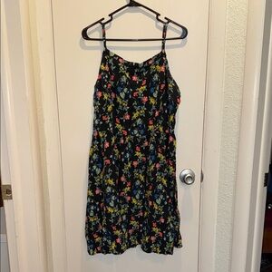 Old Navy Floral Spaghetti Strap Dress
